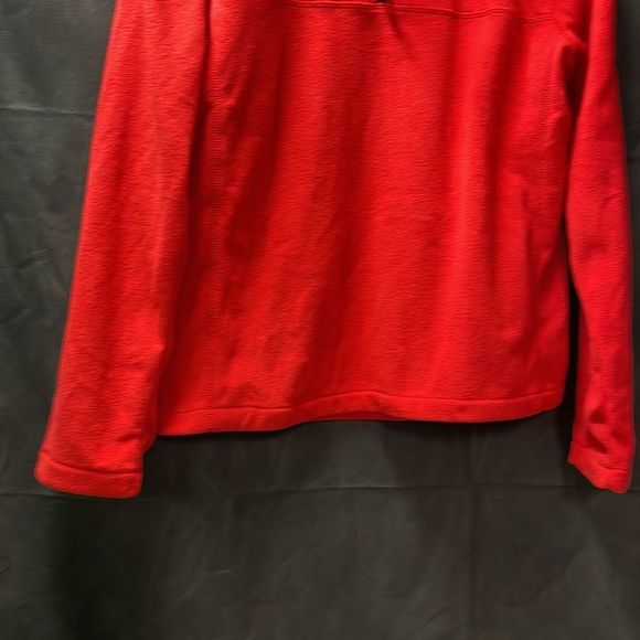 Lands ends 1/4 zipper pull over fleece - Picture 3 of 12